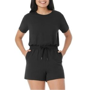 Members Mark Large  Short Sleeve Romper- NWT